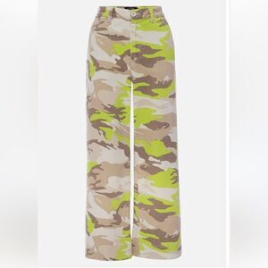 NWT Le Superbe Moore Is More Pant Electric Camo Size 12